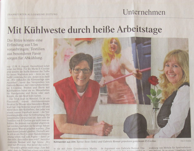 pervormance in der FAZ