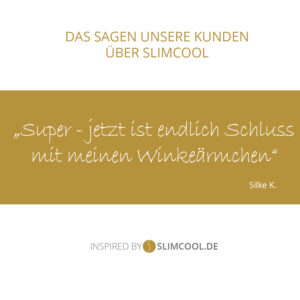 Positive Kundenbewertug über SlimCOOL